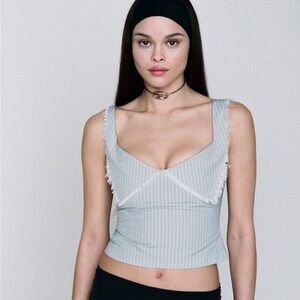 Miaou Tess Corset Tourmaline color